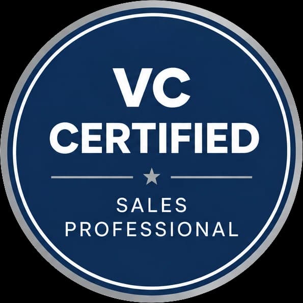 VC Certified Sales Professional badge